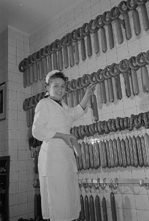 Konsum für Fleisch- und Wurstwaren im Leipziger Ringbau