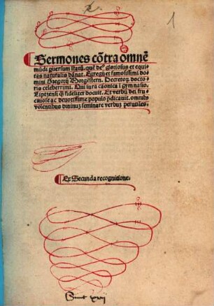 Sermones co[n]tra omne[m] mu[n]di p[er]uersum statu[m] que[m] de[us] gloriosus et equitas naturalis da[m]nat. Egregij et famosissimi domini Gregorij Morge[n]stern ...