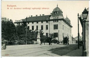 Budapest. M. kir. darabout testorségi legénységi laktanya