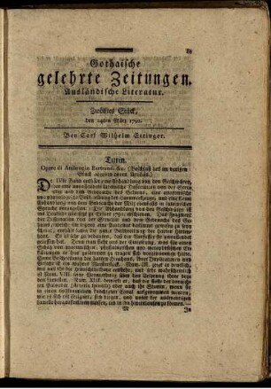 Zwölftes Stück, den 24ten März 1792.