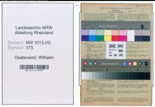 Entnazifizierung Wilhelm Oesterwind , geb. 24.02.1889 (Gerber)
