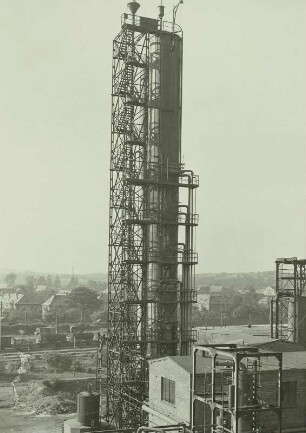 Hirschfelde, Kohlenwerk : Hirschfelde, Großkraftwerk und Kohlenwerk. Kohlenwerk. Entphenolung. Auswaschen des Phenols
