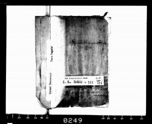 Konsens- und Hypothekenbuch