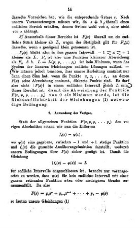 2. Anwendung des Vorigen