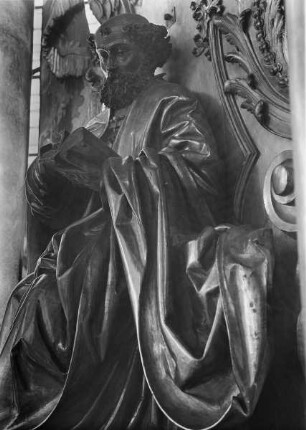 Thronender Petrus