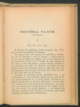 Tercera parte