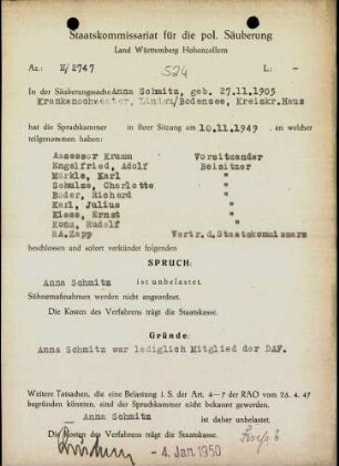 Schmitz, Anna