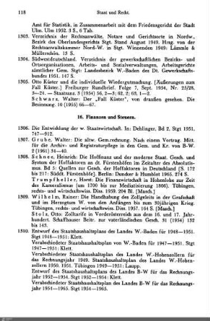 16. Finanzen und Steuern