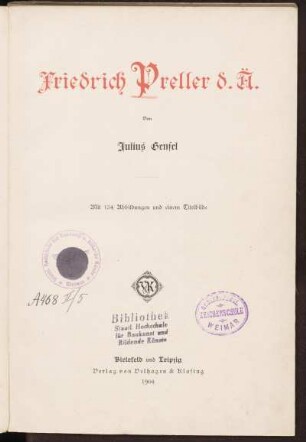 Friedrich Preller d. Ä.