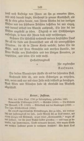 Kerner, Justinus