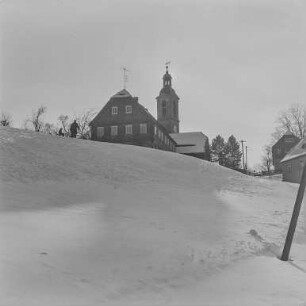 Sohland im Winter : Sohland. Ortsansicht. Winteraufnahme