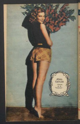 Joan Taylor (estrella de la Paramont) - [Fotografía]