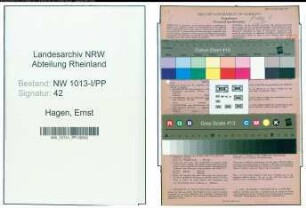 Entnazifizierung Ernst Hagen , geb. 19.02.1896 (Monteur)