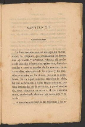 Capítulo XII. - Caza de morsas.