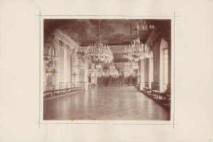 "Tanzsaal, Blick auf Norden" im Schloss Drottningholm