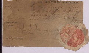 Bekanntmachungen und Bescheinigungen im Rheinbund