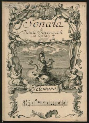 Sonaten; fl, cemb; e-Moll; TWV 41: e 2