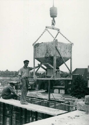 Besatzungsbauten Reeser Platz, 1949