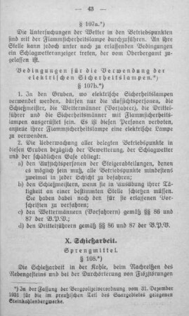 X. Schießarbeit.