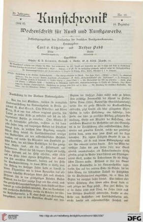 Heft 10 (18. Dezember 1884)