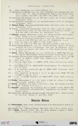 Römische Münzen (Nr. 107-195)