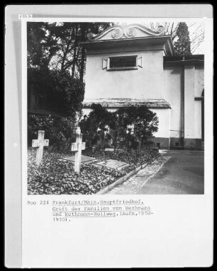 Gruft der Familien Bethmann und Bethmann-Hollweg