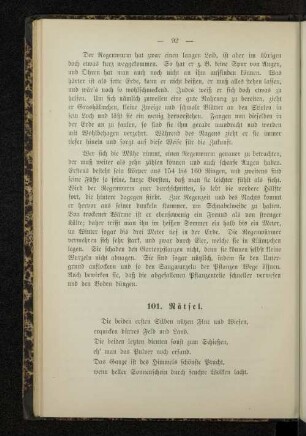 101. Rätsel.