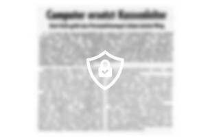 Computer ersetzt Kassenleiter