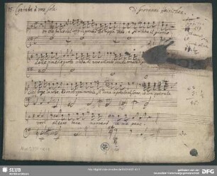 Recitativo: Or che stanco dal corso in grembo