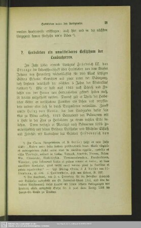 2. Herbsleben ein unmittelbares Besitzthum der Landesherren