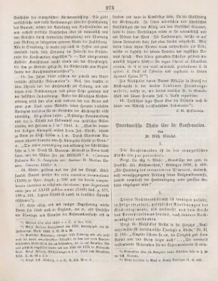 275-280 Protestantische Thesen über die Confirmation