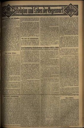 Dritte Ausgabe vom Sonntag, den 03. August 1930.