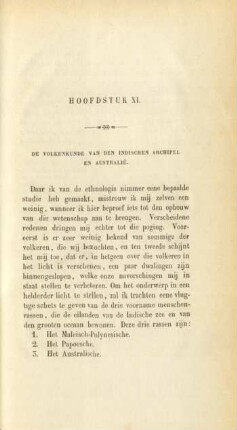 Hoofdstuk XI. De volkenkunde van den Indischen Archipel en Australie
