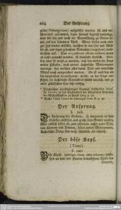 Der böse Kopf. (Tinea)