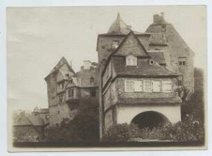 Burg Runkel, Runkel: Ansicht, Unterburg / Torhaus