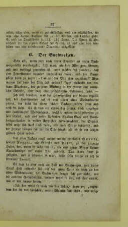 6. Der Buchweizen