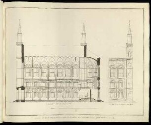 Abbildung 82. Kirche in der Oranienburger Vorstadt bei Berlin, nach dem Entwurf N°III.