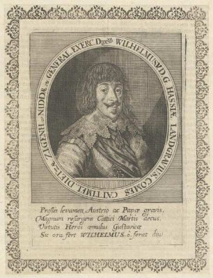 Bildnis von Wilhelmus V., Landgraf von Hessen-Kassel