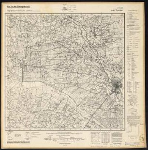 Messtischblatt 3906 = [2138] : Vreden, 1941 : Messtischblatt 3906 = [2138] : Vreden. - Aufn. 1895, hrsg. 1897, letzte Nachtr. 1934-35, bericht. 1939, Ausg. 1941. - [Berlin] : Reichsamt für Landesaufnahme, 1941. - 1 Kt. : einfarbig.
