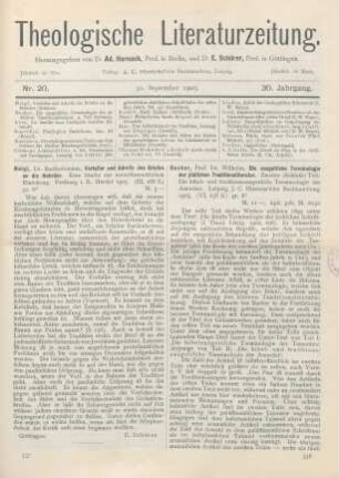 537 [Rezension] Heigl, Bartholomäus, Verfasser und Adresse des Briefes an die Hebräer. Eine Studie zur neutestamentlichen Einleitung