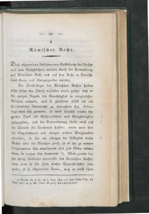 4. Römisches Recht