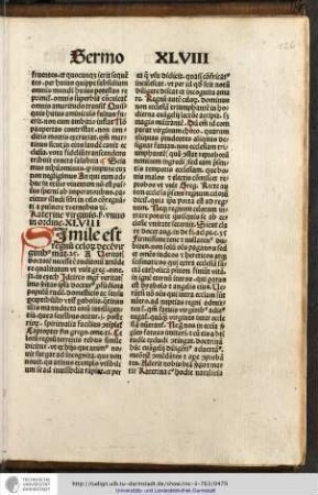 Katerine virginis, sermo unus, in ordine XLVIII.