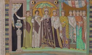 Kaiserin Theodora mit Gefolge