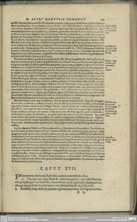 Caput XVII. Fuit autem vir de monte Ephraim, cujus nomen Michaiehu ...