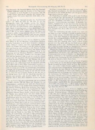 913-915 [Rezension] The facsimile edition of the Nag Hammadi Codices