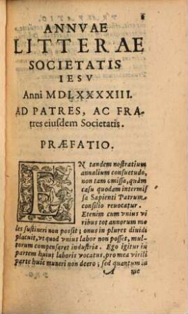 Annuae litterae Societatis Jesu : anni ... 1593, 1593 (1601)