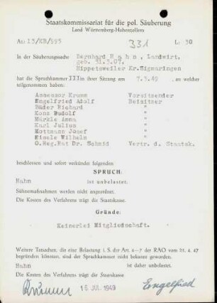 Hahn, Bernhard