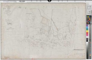 Wickede (Dortmund), Zusammenlegung Wickede, Bl. 6 Brouillonkarte Flur 5,2
