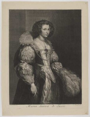 Bildnis der Maria Luissa de Tassis