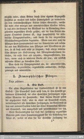 I. Atmosphärischer Dünger